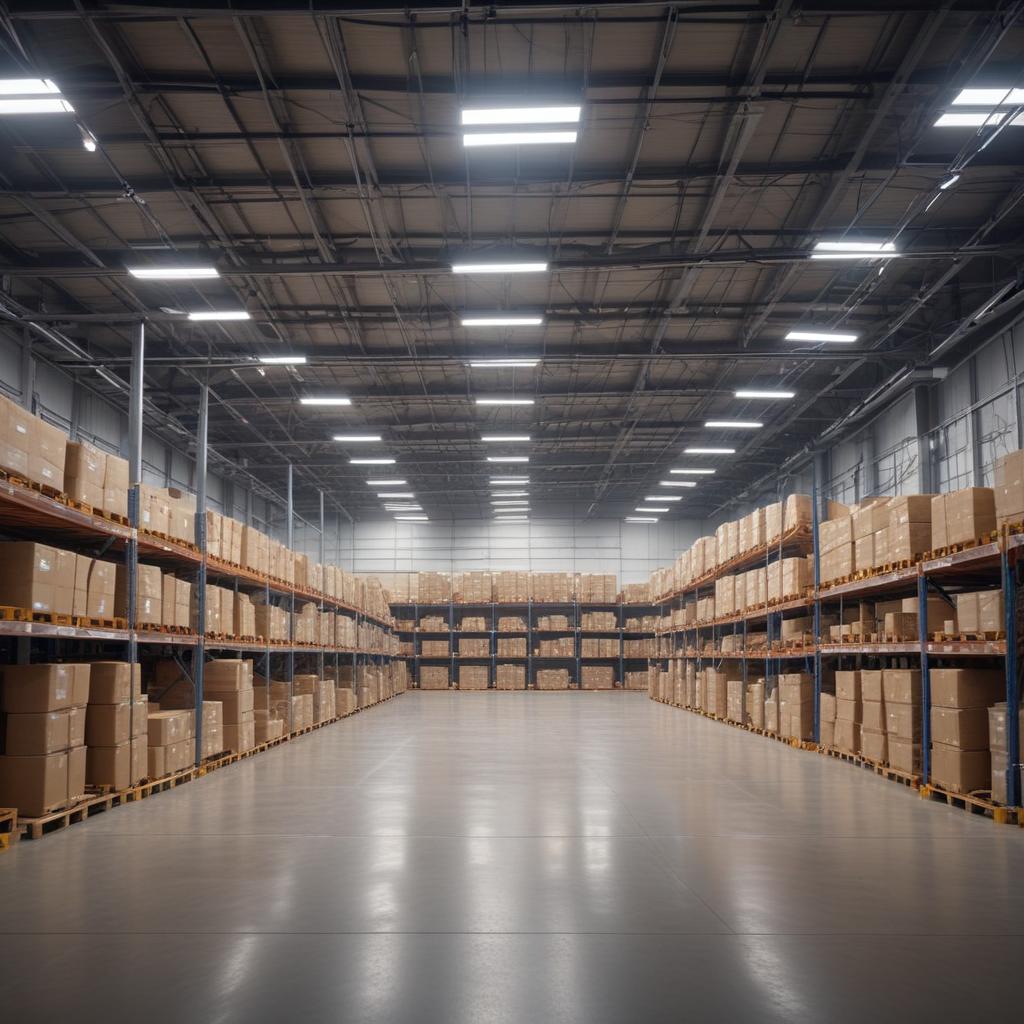 Характеристики и применение промышленных LED светильников на складах и в производственных помещениях